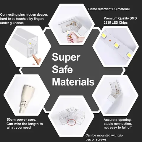 8 best sales led garage hexagonal - №4