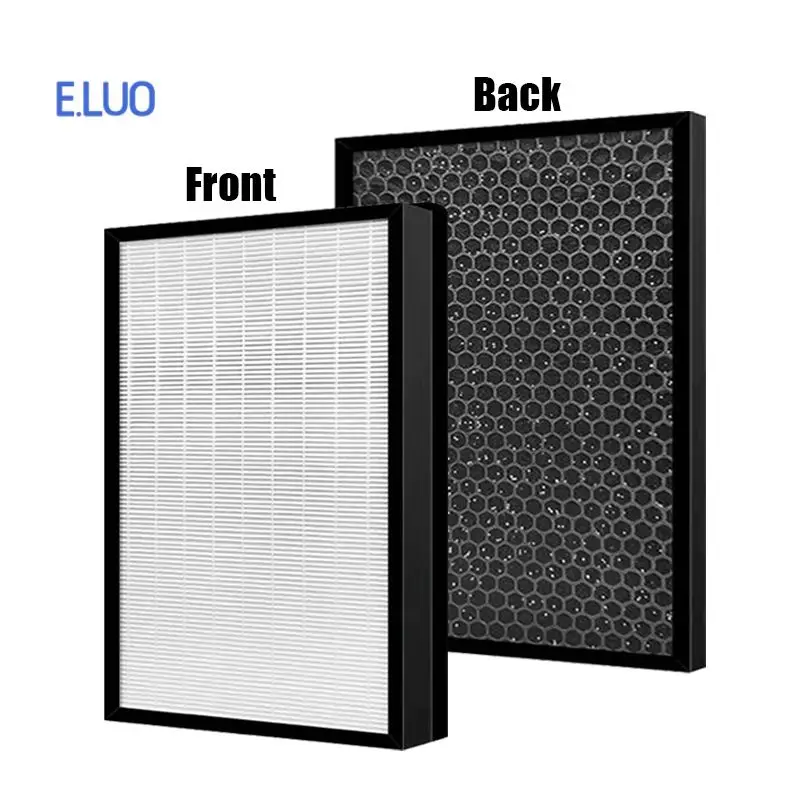 

Replacement Hepa Filter + Activated Carbon Composite Air Filter 397*217*38mm for air filter housing Boneco P340