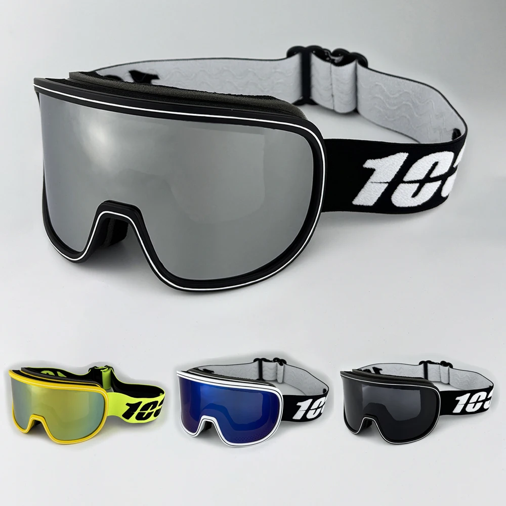 نظارات التزلج المضادة للضباب طبقات مزدوجة UV400 نظارات التزلج الكبيرة قناع التزلج على الجليد الرجال النساء نظارات الثلوج #1