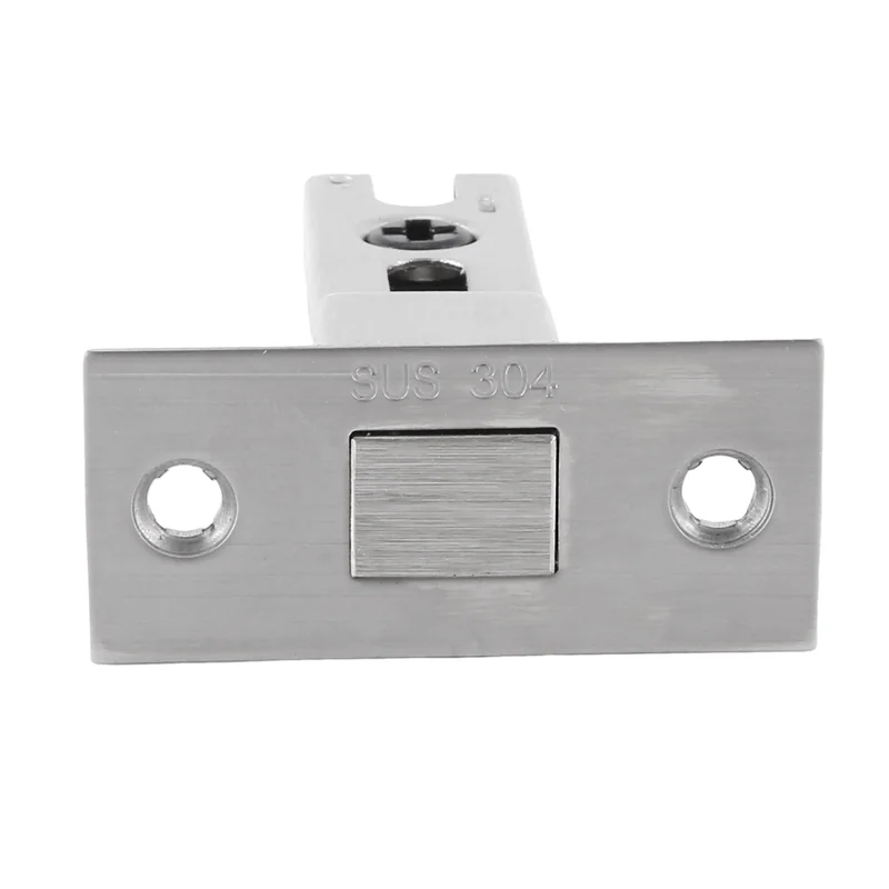 -FQYL Onzichtbaar deurslot rond plat open deurslot Vierkant slaapkamerdeurslot Huisdeur Badkamer Universeel