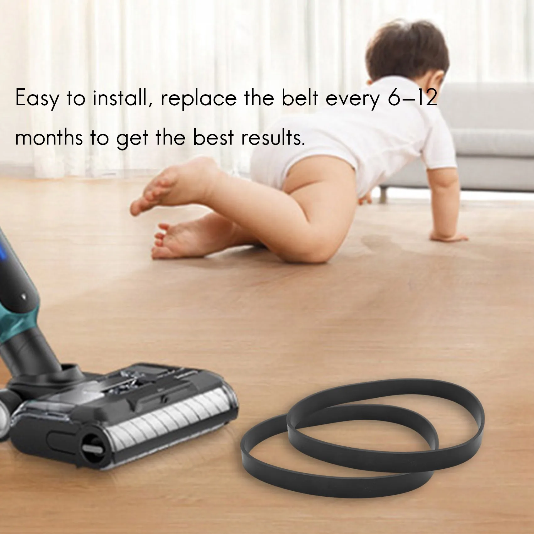 Correia de substituição popular para aspirador de pó bissell powerforce helix, compatível com 2191u, 2191, 2190, 1797, 1700 parte 2031093