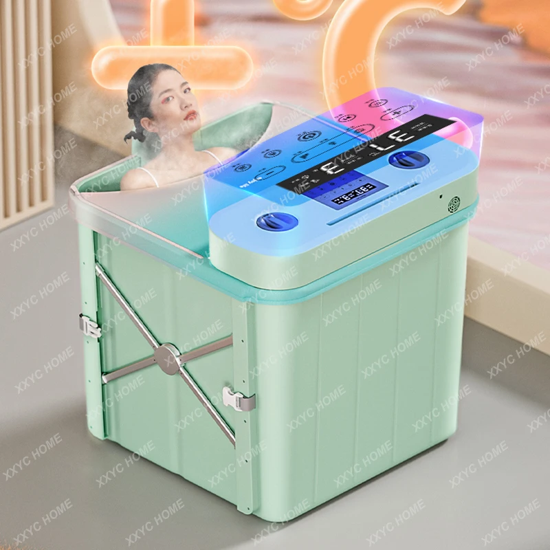 

Mobile Large Foldable Portable Bathtub Folding Adult Retractable Bathtub Feet Hot Tub Opvouwbaar Bad Bathroom Products