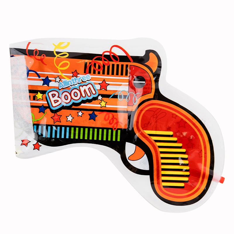 12Pcs Party Spray Salute Tube Net Red Cool Toy Cannon Fireworks Handheld Party Games Birthday S01541