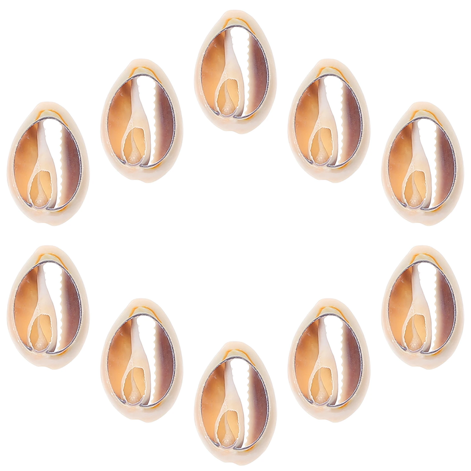 

10pcs Mini Seashell Charms Shell Beads Jewelry Making Supplies Hanging Pendants Diy Earrings Bracelet Keychain Decorative Charm