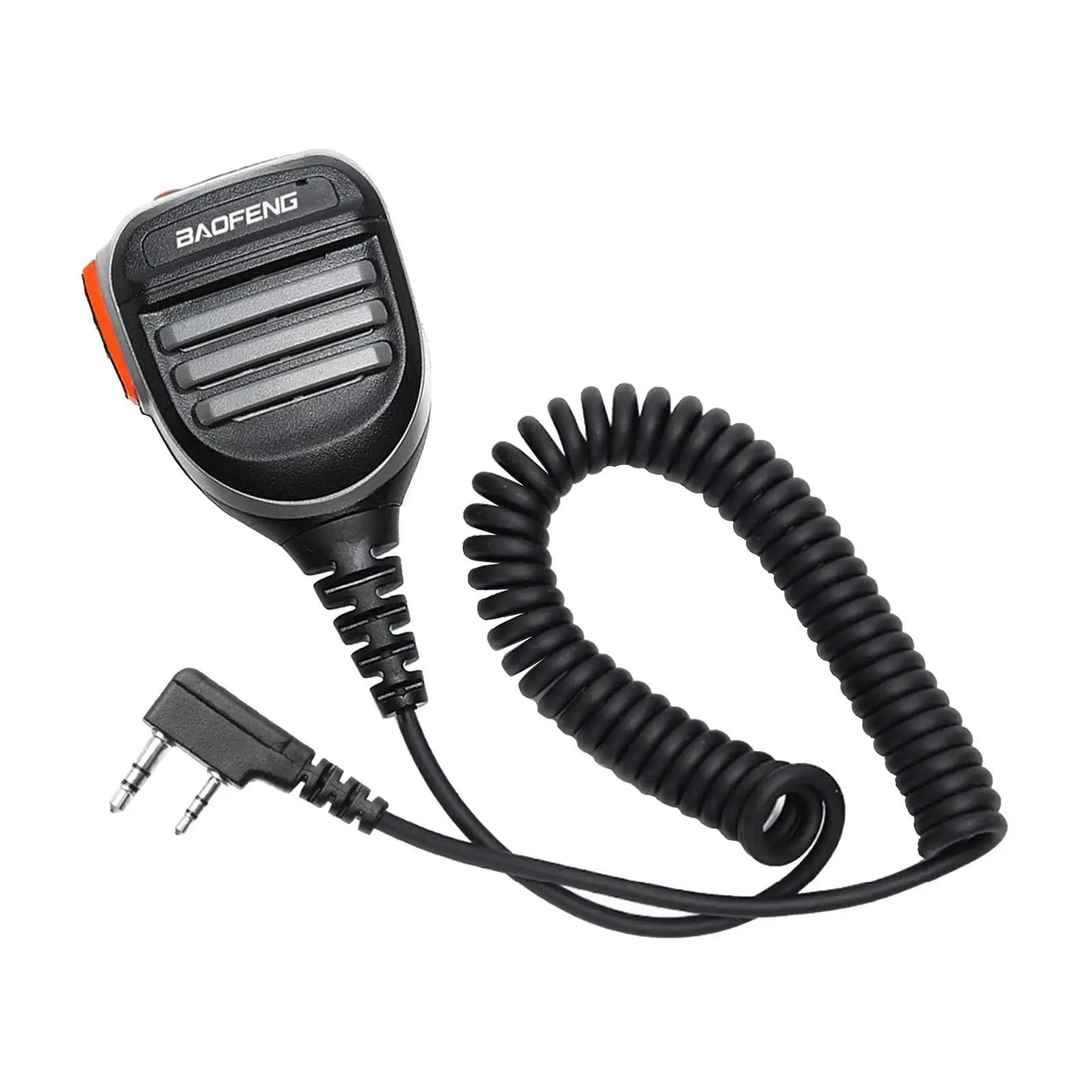 Walkie Talkie BF-780 2 Pin PTT Speaker Mic untuk Quansheng UV-K5 K6 Baofeng UV-5R BF-888S UV-5RH 21 17 PRO HAM Radio