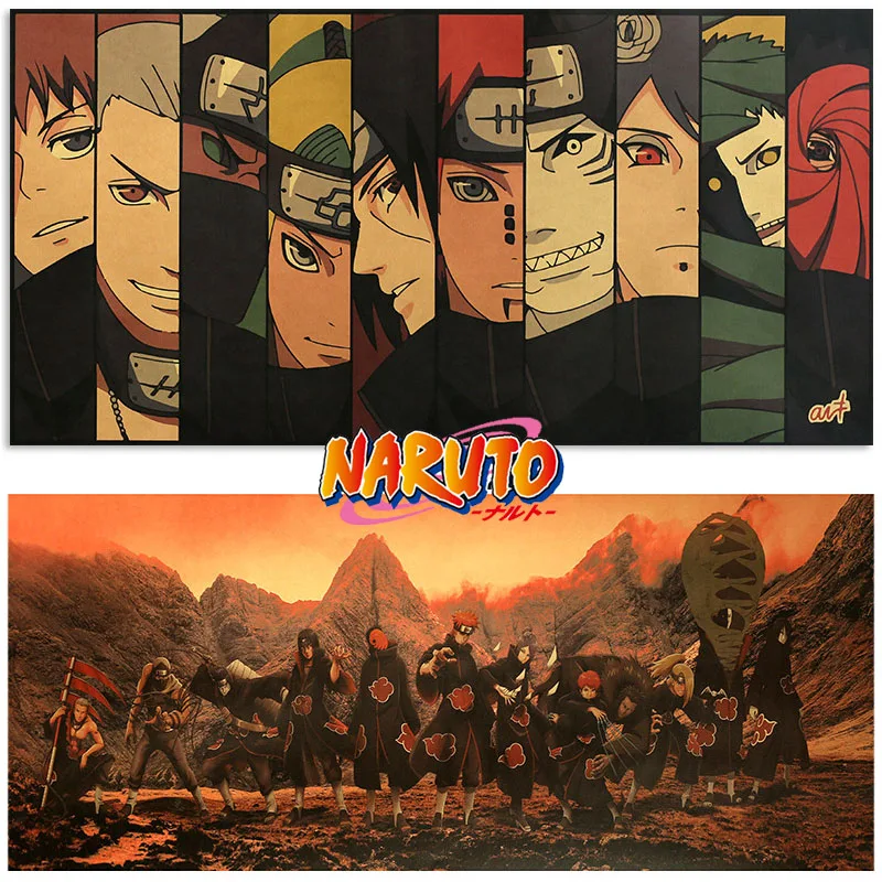 

Наруто аниме японский художественный постер винтажная комната домашний декор ретро крафт-бумага художественная настенная живопись клубный настенный декор игрушка для взрослых подарок