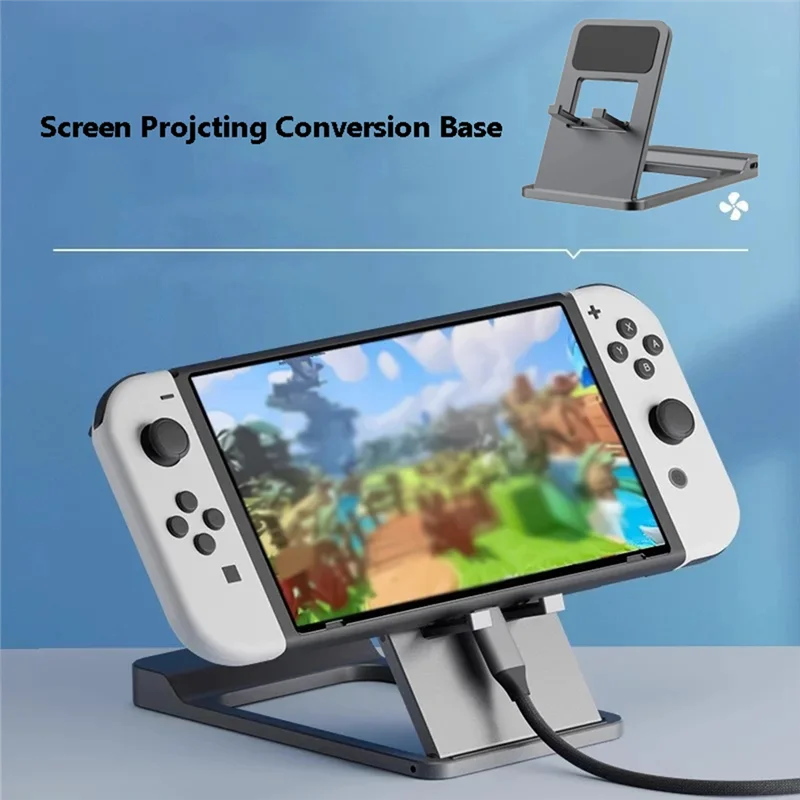 

【A42U】For Switch 2 Screen Projection Base With Conversion Dock Foldable Stand 4K /Type-C/Usb 3.0 Compatibility
