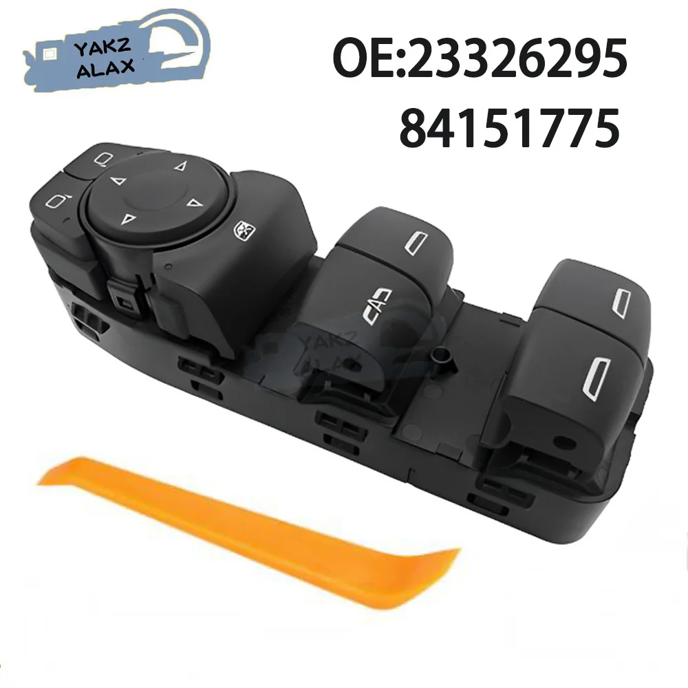 

23326295 84151775 Front Left Master Power Window Control Switch Button for Chevrolet Malibu 2016-2024 GMC Terrain 2018-2024