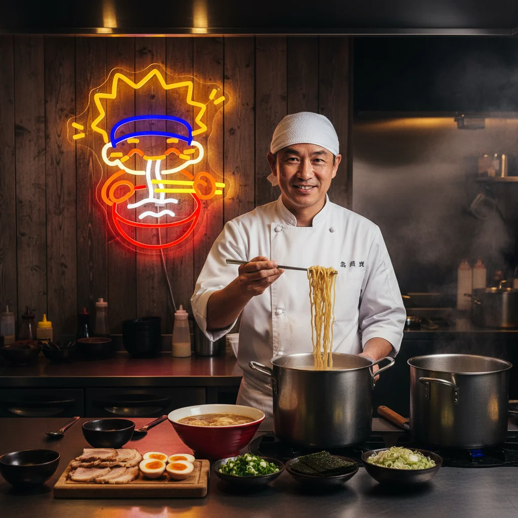 Anime Ramen LED Neon Sign Dimb - Commercial Kitchen Japanese recensie en prijs