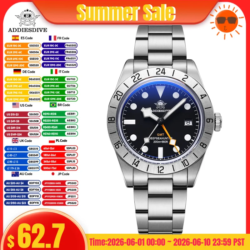 ADDIESDIVETopBrand39mmQuartzGMTWatches20BarWaterproofLuminousBubbleMirrorSportGlassWatchforMenRelogioMasculino-AliExpress1511