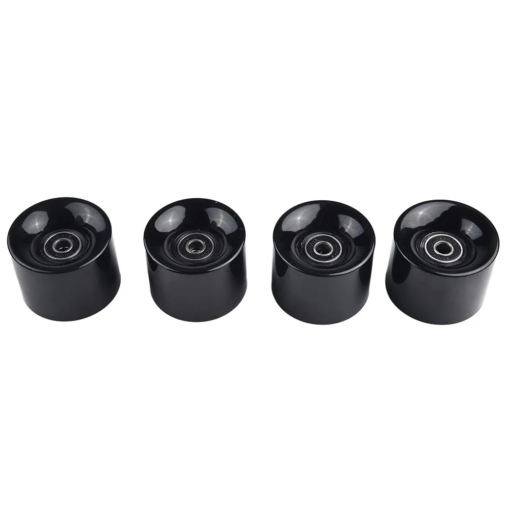 Skateboard Longboard Wheels Set With ABEC 9 Bearings And Spacers 4 Piece 60x45mm 78A Wheels For A Complete Upgrade