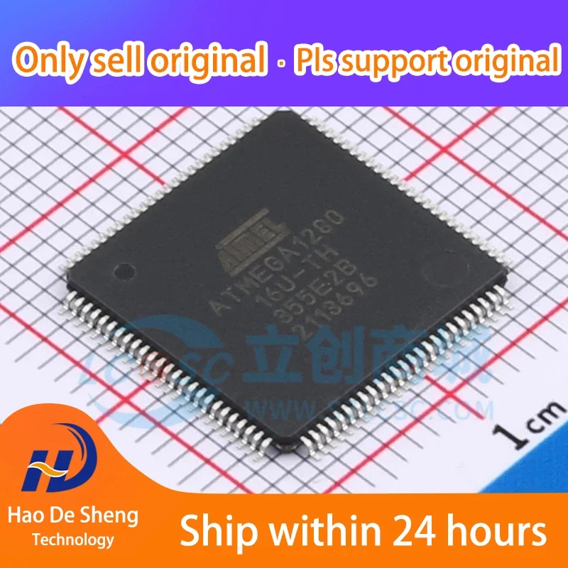 

1PCS/LOT ATMEGA1280-16AU ATMEGA1280 TQFP100 New Original In Stock