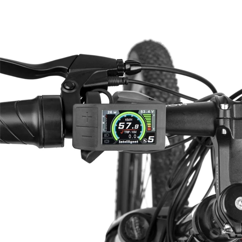 

FSTE-ЖК-дисплей TFT 500C, цветной дисплей, Ebike 24 В/36 В/48 В для Bafang BBS01 BBS02 BBSHD G340 G320, двигатель средней ступицы
