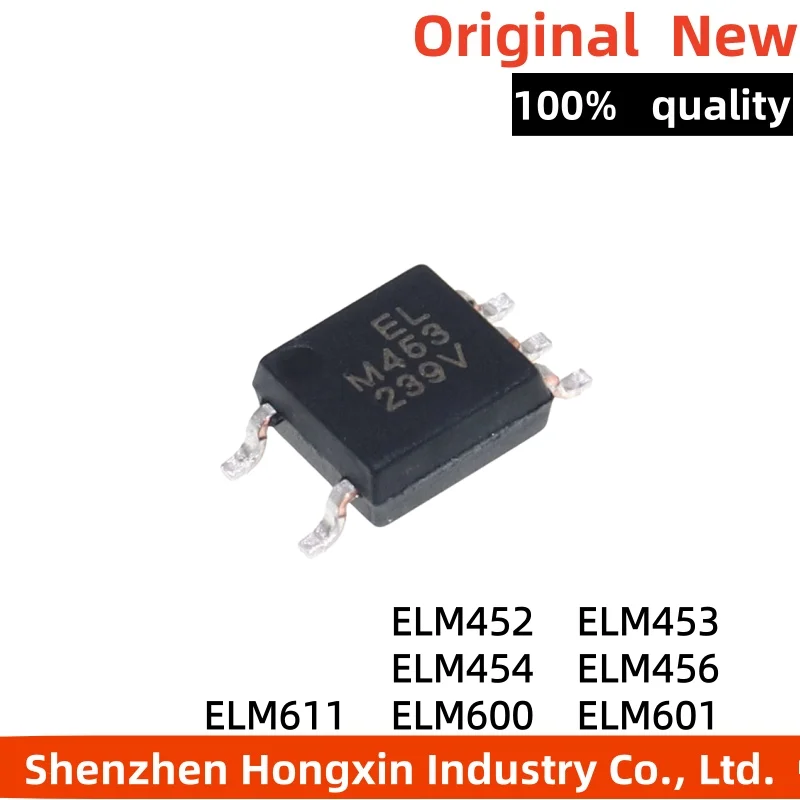

10 pieces ELM453 (TA) - V ELM452 silk screen M453 M454 M456 M600 M601 M611 optocoupler