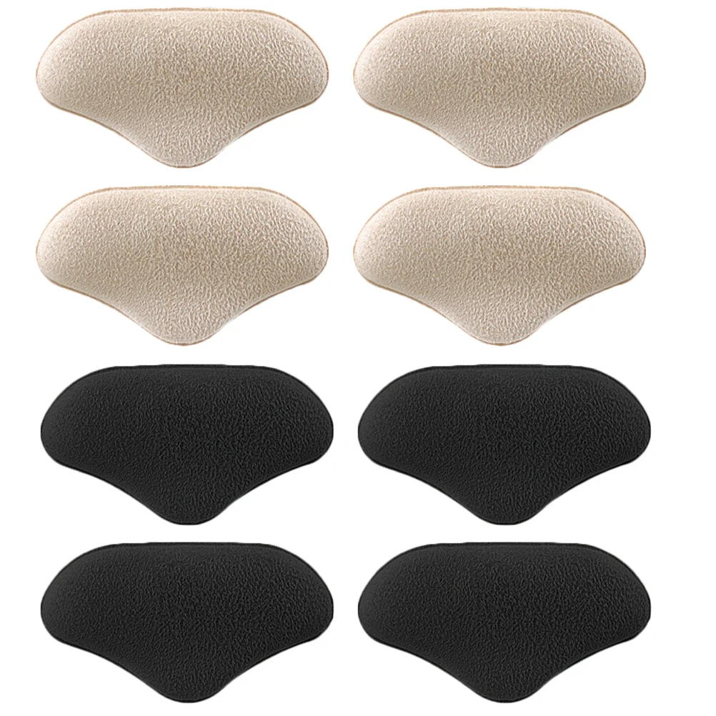 

4 Pairs Anti-wear Stickers Comfortable Breathable Heel Grips Ladies Shoes Cushion Inserts Reusable heel pads grips boots liners