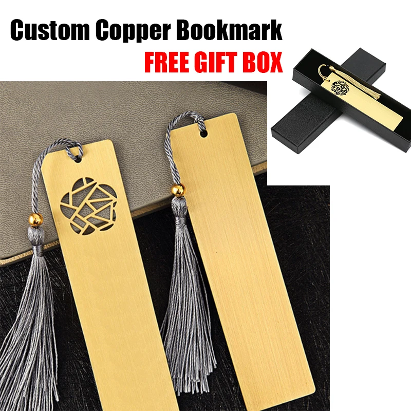 Chinese style Metal Copper bookmarks Note Bookmark Vintage Books Markers Label Stationery Exquisite Gifts School