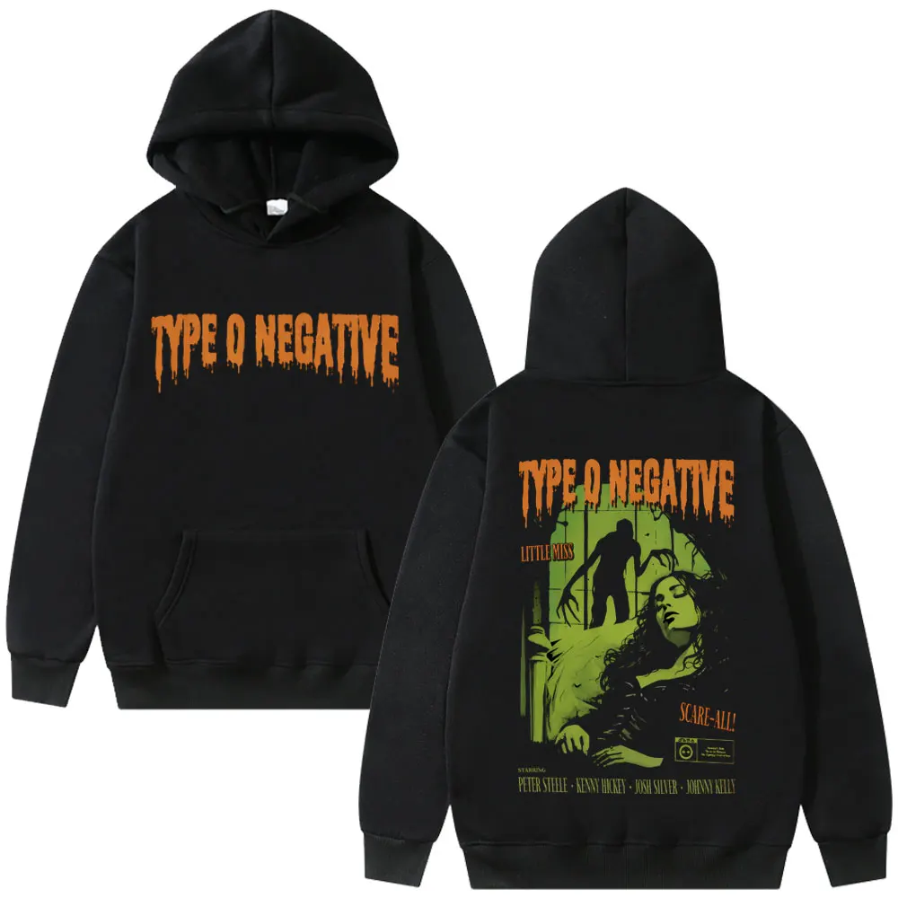 

Type O Negative Band Hoodie Men Women Clothing Vintage Gothic Rock Metal Sweatshirt Man Fleece Cotton Oversized Pullover Hoodies