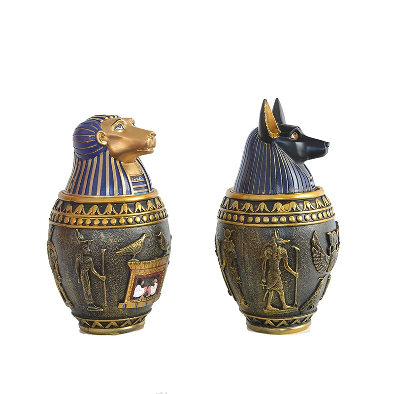 for Pet Urns Pet Dog Cat Birds Human Cremation Ashes Urn Egypt Sacrifice  Keepsake Columbarium Pets Memorials Ashes Altar