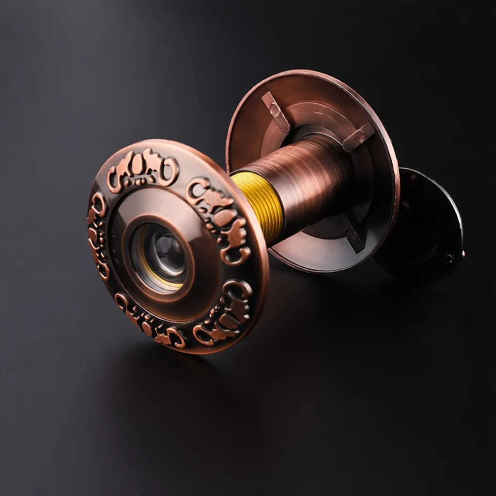 Durable Wide Angle Door Peephole High Clarity Glass Lens Anti Theft Security Viewer Home Modern Hardware Safety Protector