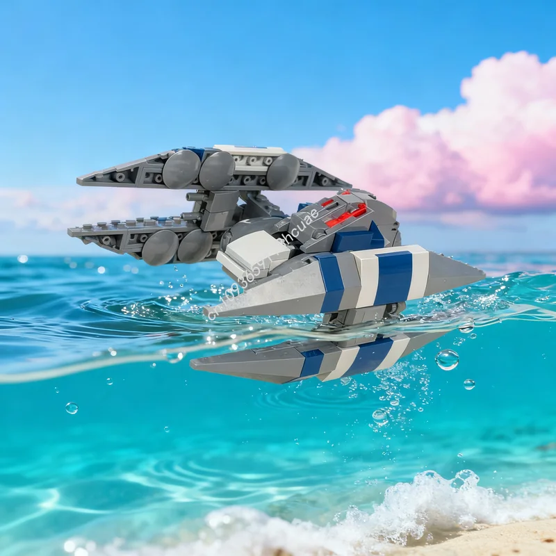 146pcs MOC Vulture Droid Cis Star Battle Modelbouw Kerstcadeaus Blokken Architectuur Monteer DIY Speelgoed Creatief Onderwijs