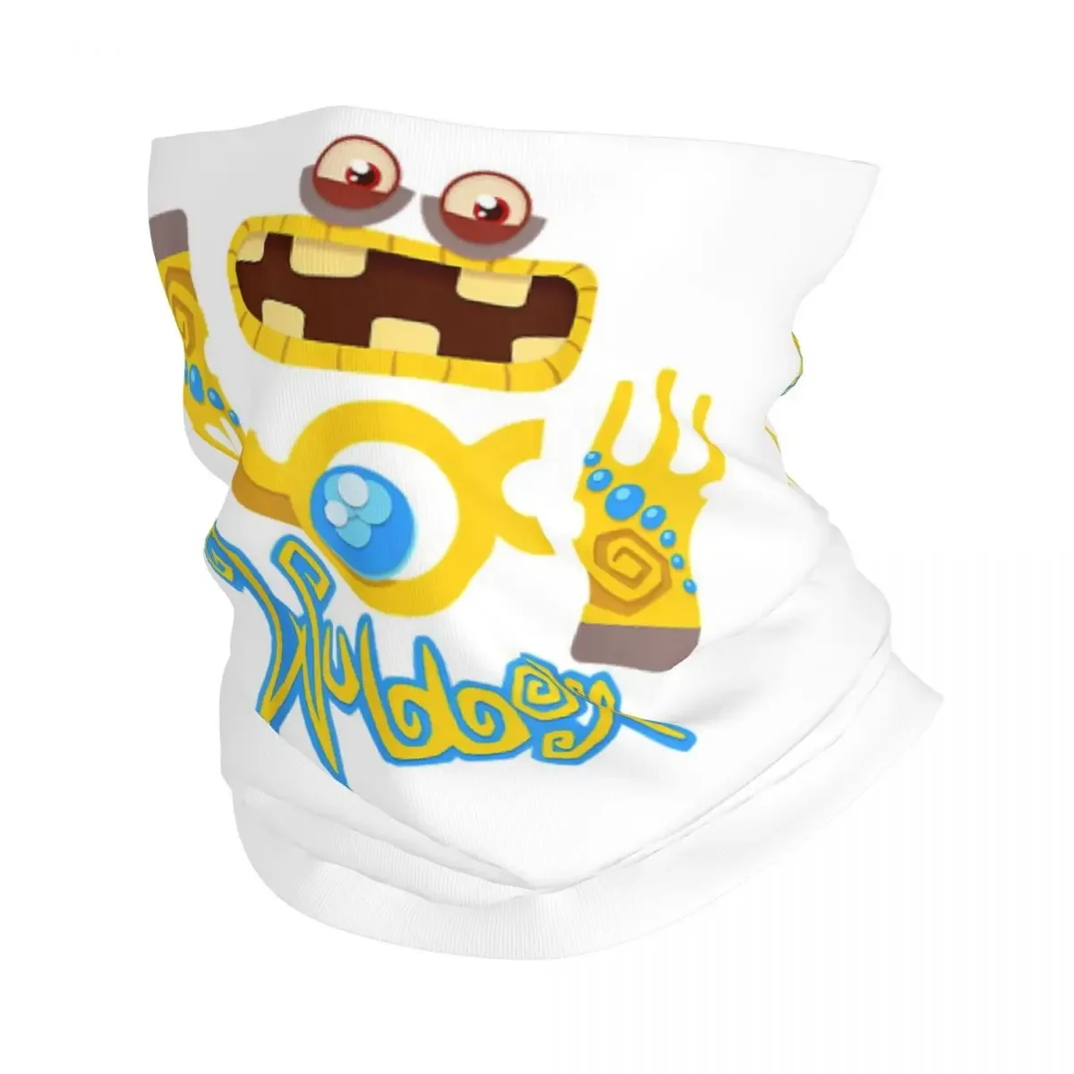 Wubbox My Singing Monsters Bandana Neck Cover Printed Wrap Scarf Wielofunkcyjna kominiarka Outdoor Sports Unisex Adult Washable