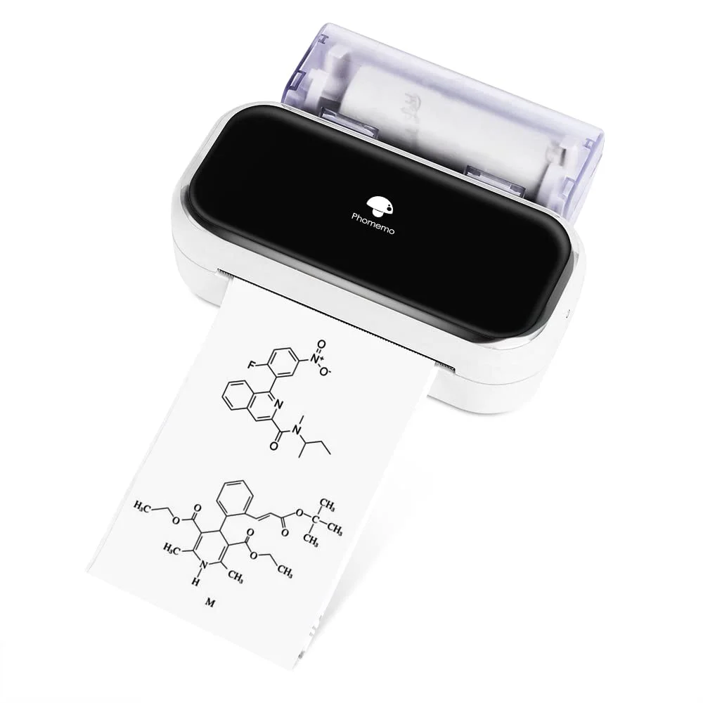

Phomemo M03 3inch 80mm Mini Portable Inkless Pocket Printer For Homework School Schudle