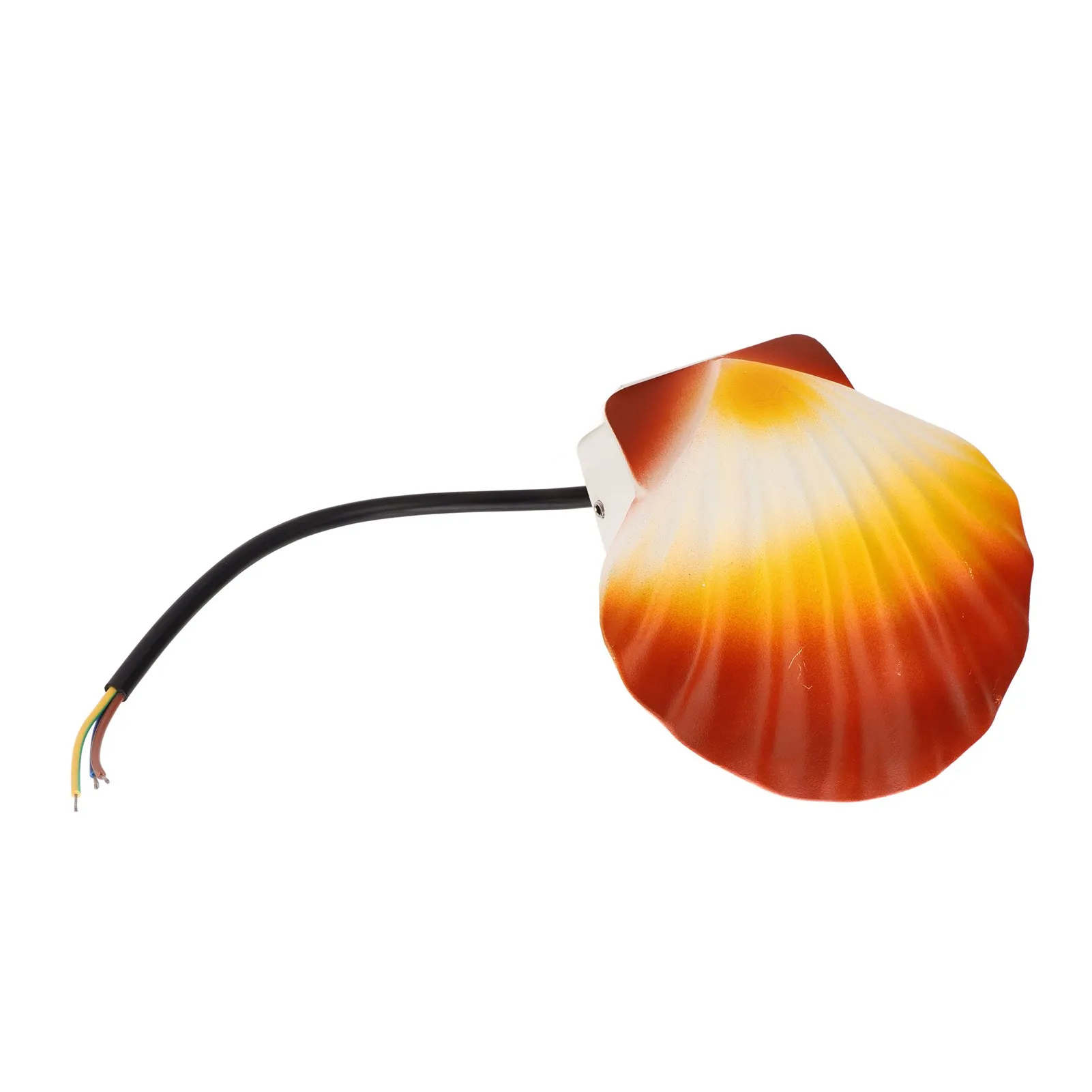 Wall Sconce Lamp LED Wall Lamp Aluminum Housing Shell Shape IP65  Warm Color Temperature for Outdoor for Courtyard