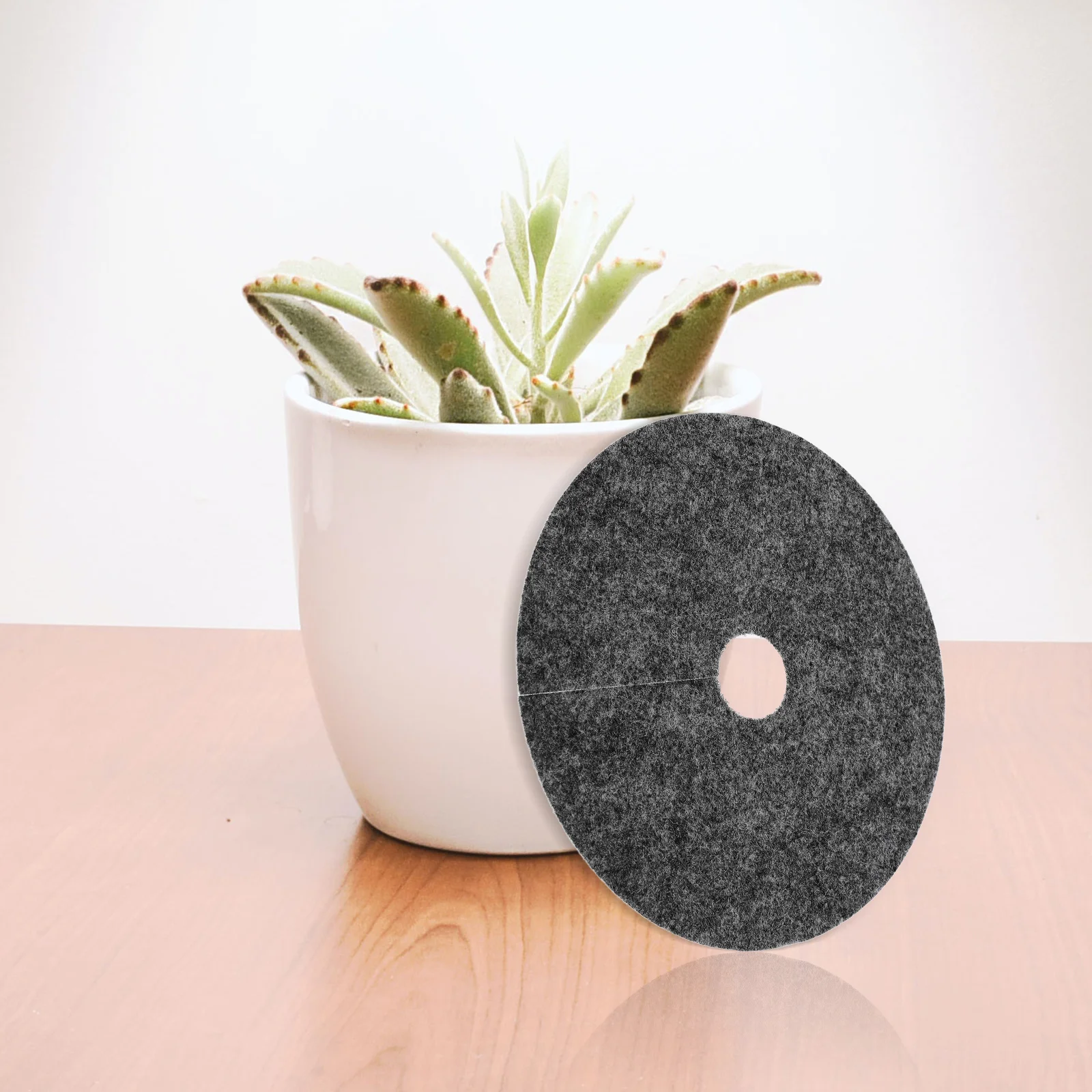 

20Pcs Long-Lasting Non-Woven Grass Control Fabric Superior Permeability Outdoor Ground Cover for Gardens and Paths
