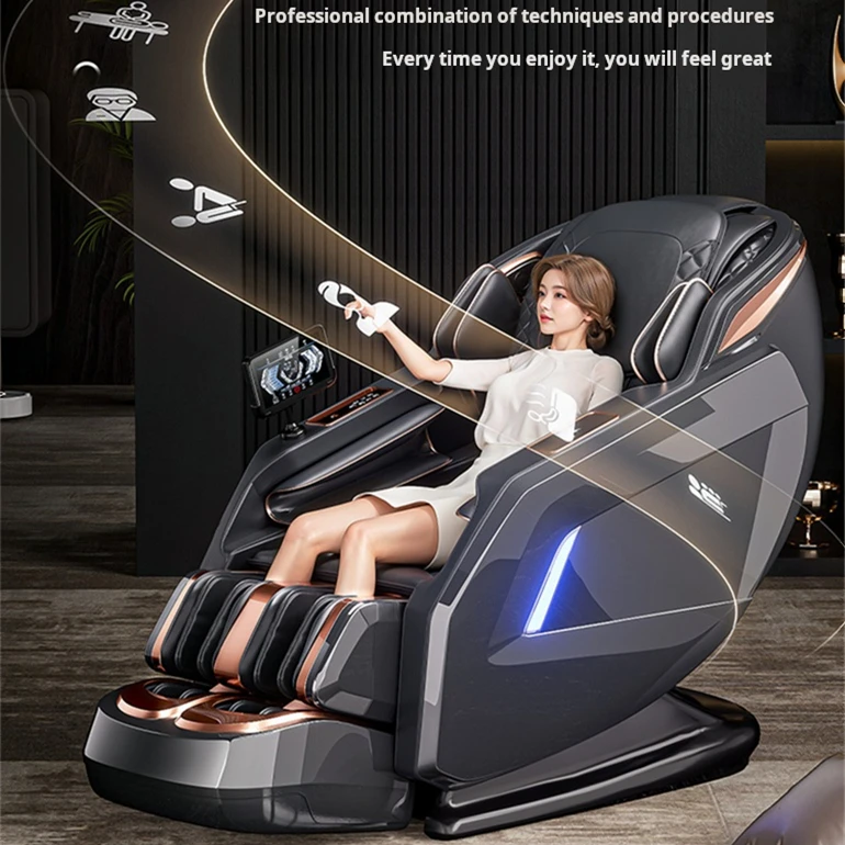 2024 China Best Luxury 2023 High End Electric 4d 3d zero Gravity Full Body Stretching Massage Chair Full Body Massager Price