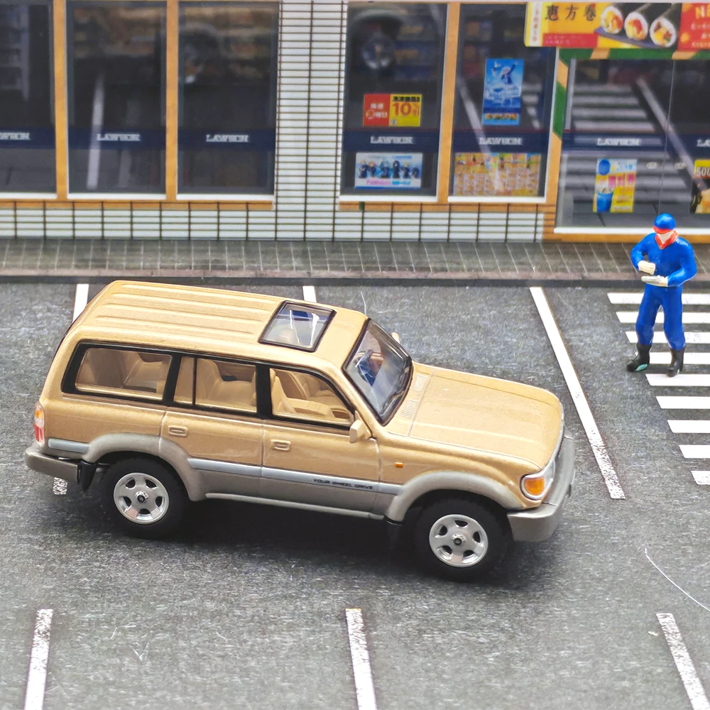 MASDI 1/64 TOYOTA Land Cruiser LC80 Model Car Toys Alloy Model Car Diecast Model Collection forfor Children Adults  Gifts