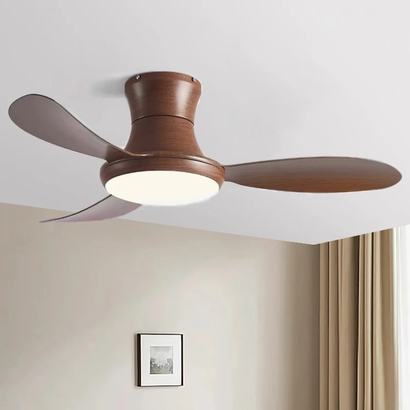 2025 model 46-inch ceiling fan light provides extensive wind coverage and operates quietly，three or six ABS blades