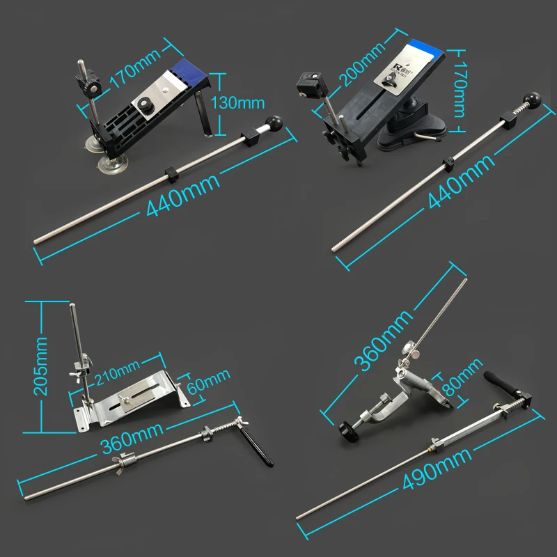 4 size Collection Angle Sharpener professional knife sharpener fixed knife sharpener sharpening system 120-5000 whetstone