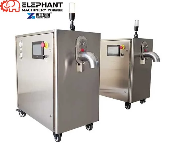 Portable Professional Pelletizer Dry Ice Cube 3mm Make Pellet Hot Sale Co2 Generator Block Press Maker Machine