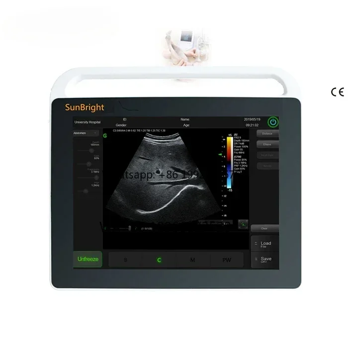 

Veterinary machine Black and white animal equipment Touch screen factory