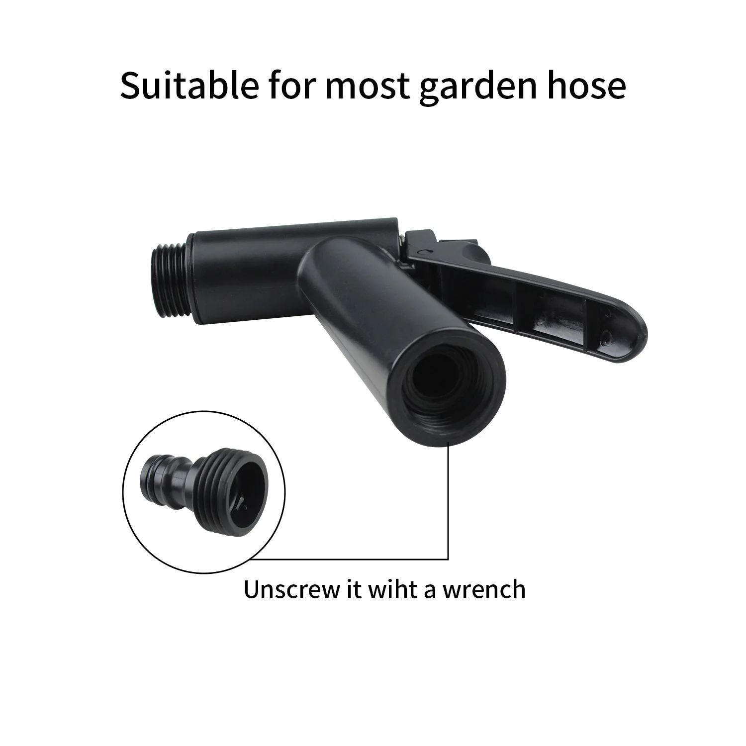 Low Pressure Watering Flower Wash Car Foam Watering Can Water Gun Wholesale Household Spray Kettle Foam Pot