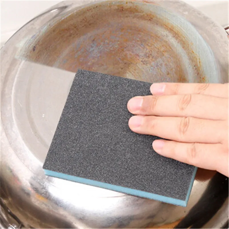 1/2/5pc 80-220Grit High Quality Polishing Sanding Sponge Block Pad Sandpaper Assorted Grit Abrasive Tool Gray/Blue Sanding Discs