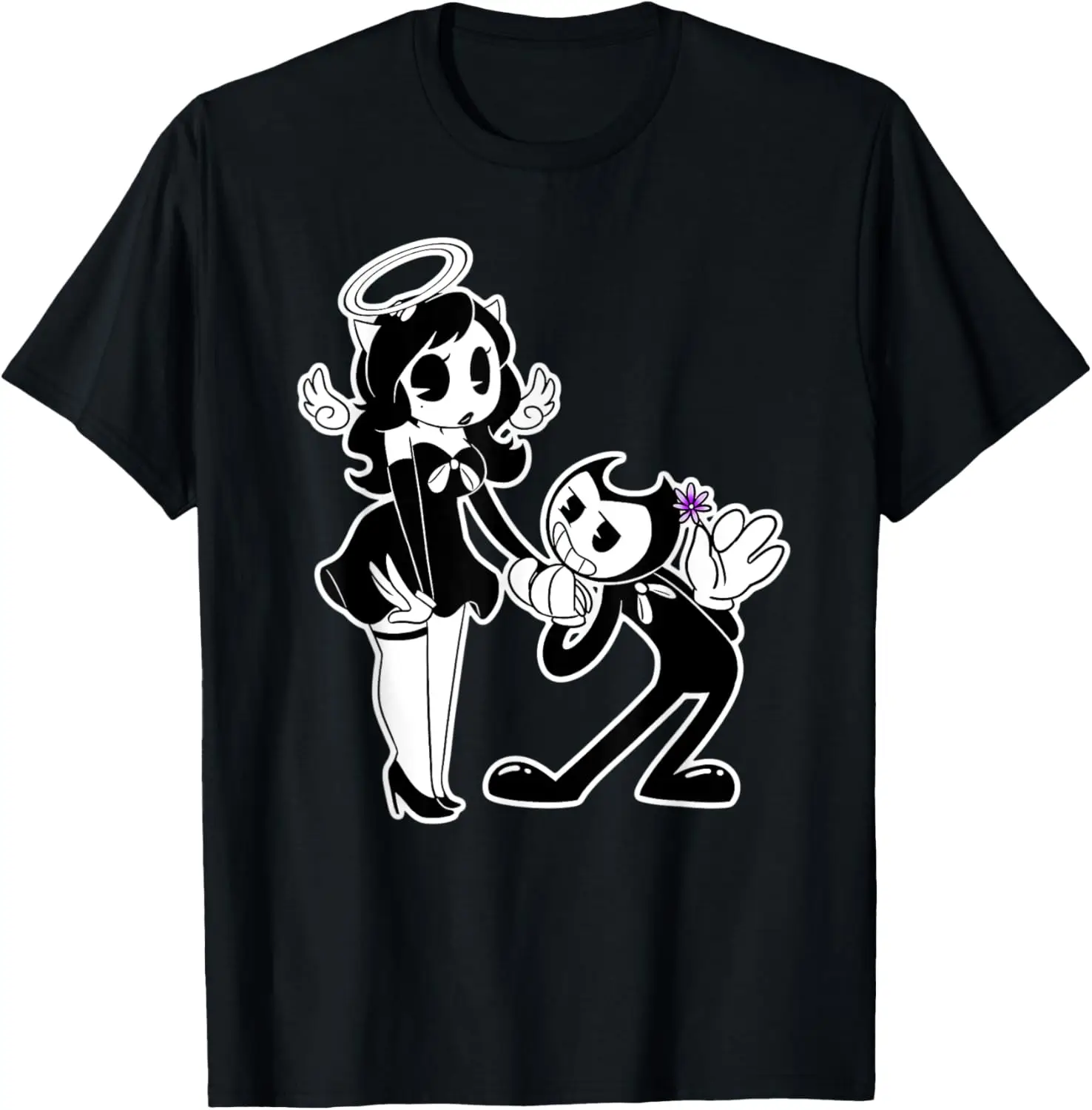 Alice Angel Gothic Angel x Bendy Demon T-Shirt