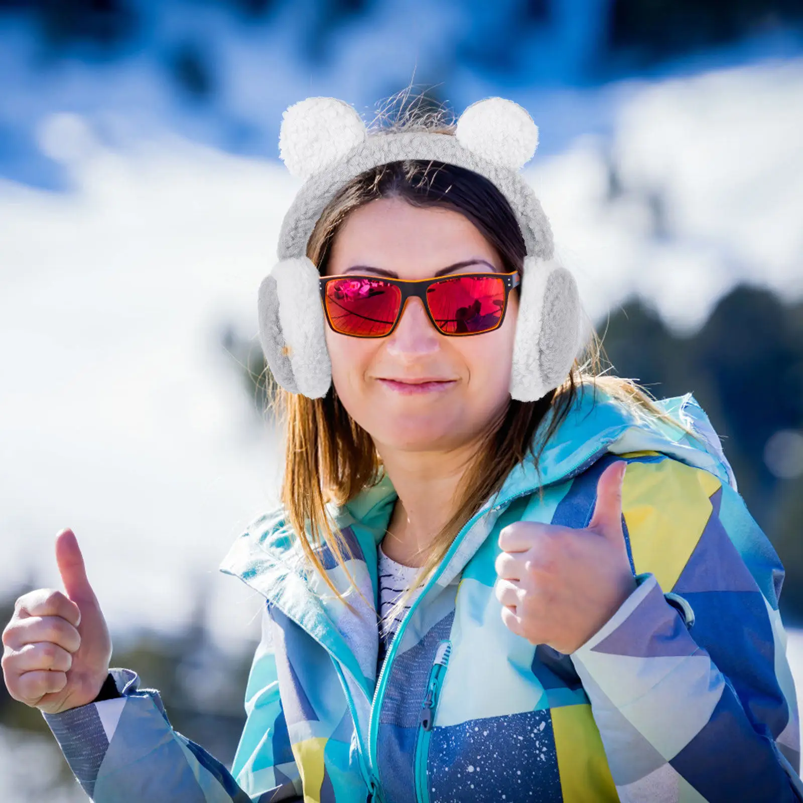 

Зимние наушники-повязки на голову: высококачественные, мягкие, удобные, ветрозащитные, для защиты от холода на улице