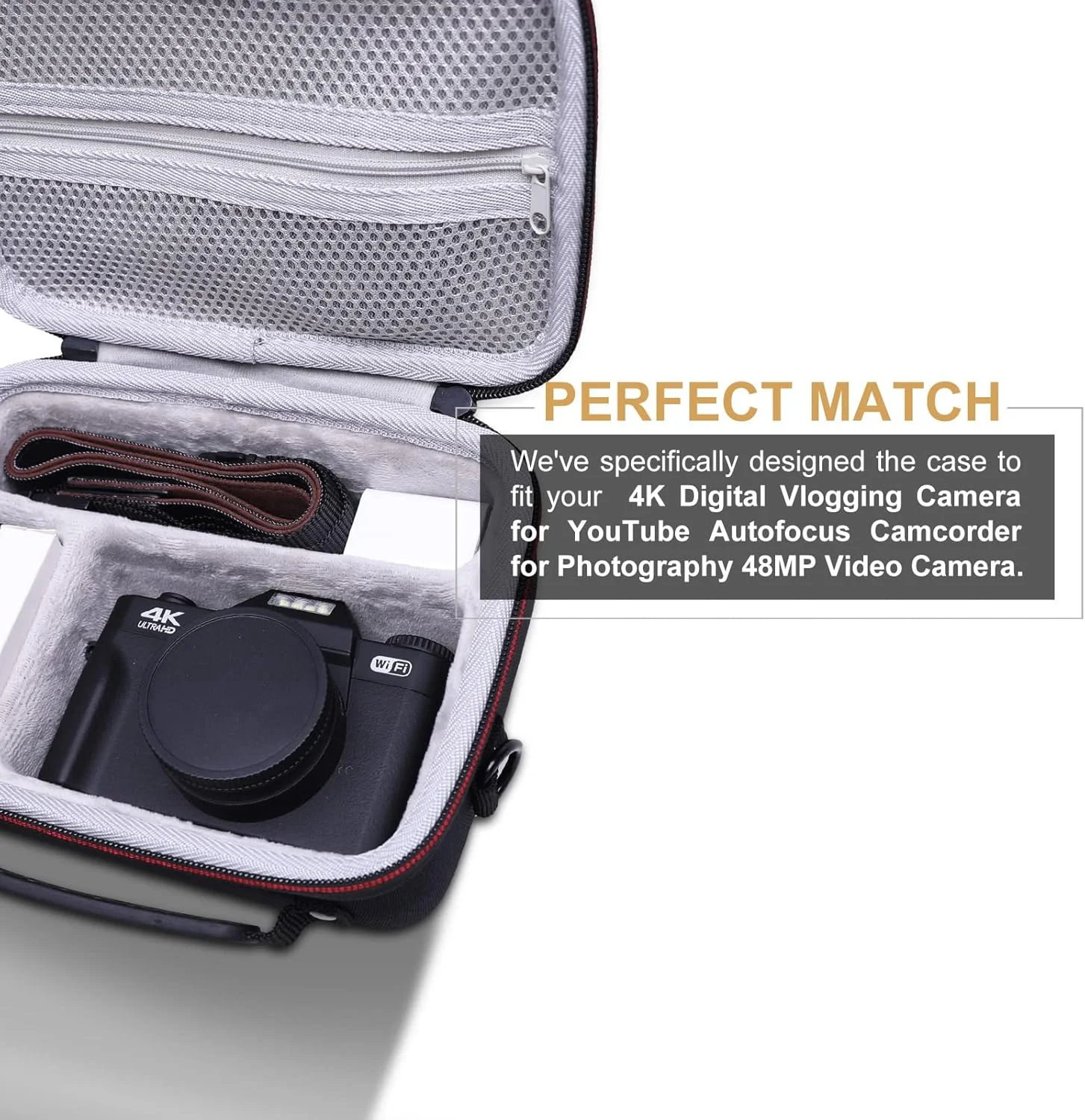 Hard Camera Case for 4K Digital Camera for small 4K Digital Camera by LTGEM,Fits 4K Digital Accessory Kit -  Carrying Bag - view 6