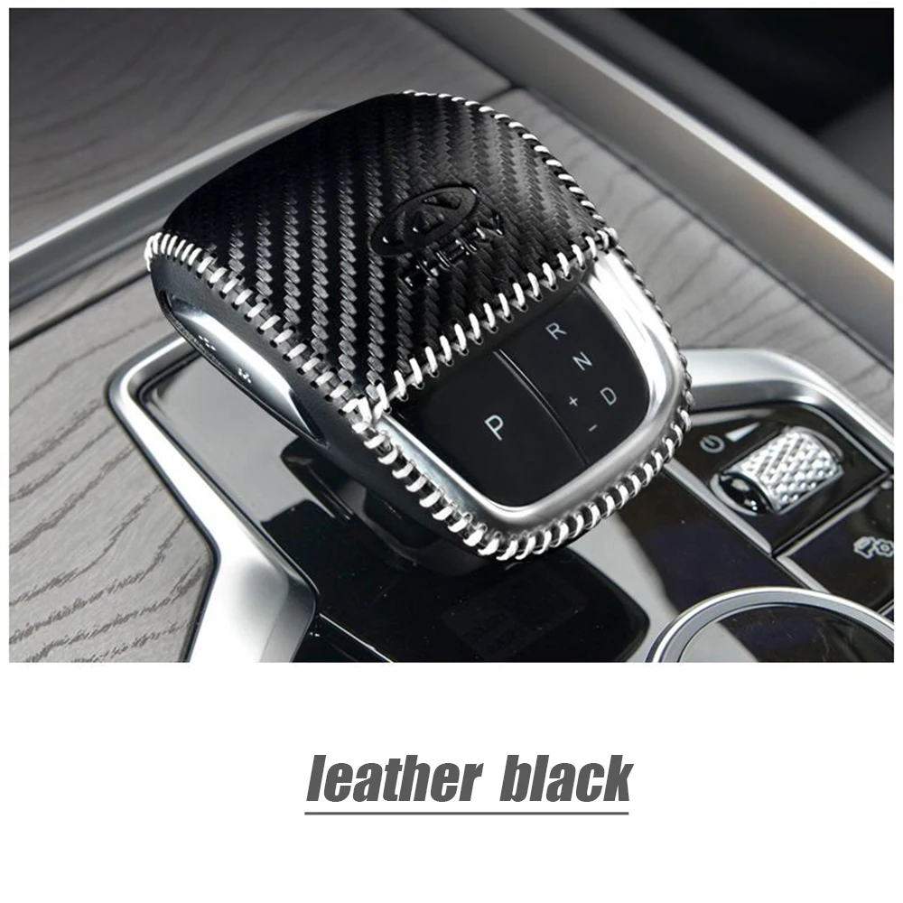 For Chery Tiggo 8 Pro 2022 2023 2024 Car gear Shift handle cover interior decor protective trim Frame leather Accessories