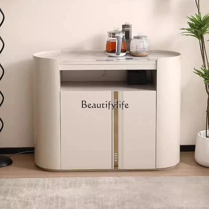 

FG10New smart tea bar machine light luxury modern high-end cabinet solid wood dining side cabinet water dispenserL