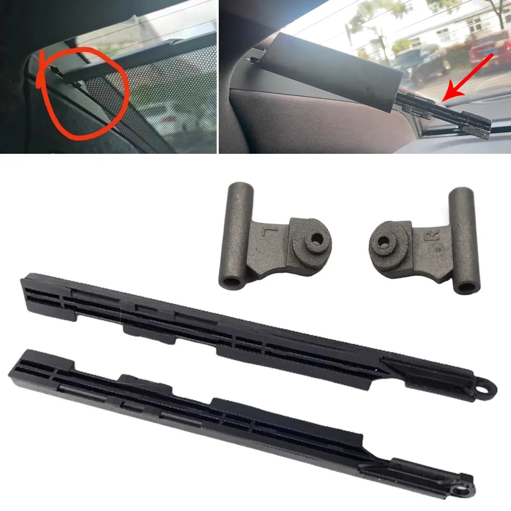 Para bmw série 7 g12 730 740 750 2016-2023 pára-brisa traseiro pára-sol suporte cabo pára-sol kit de reparo do telhado