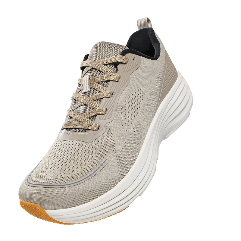 Wide Toe Box Men Barefoot Shoes Breathable Mesh Zero Drop Non‑Slip Rubber Outsole Lightweight Casual Walking Sneakers 46