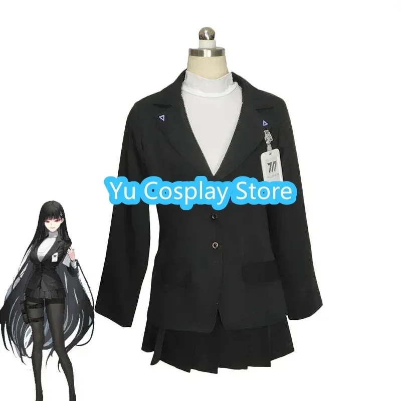 

Yu-Cosplay Game Blue Archive Rion Cosplay Costume Cute Party Dress Halloween Party Uniforms Anime Clothing Coat Shirt Skirts