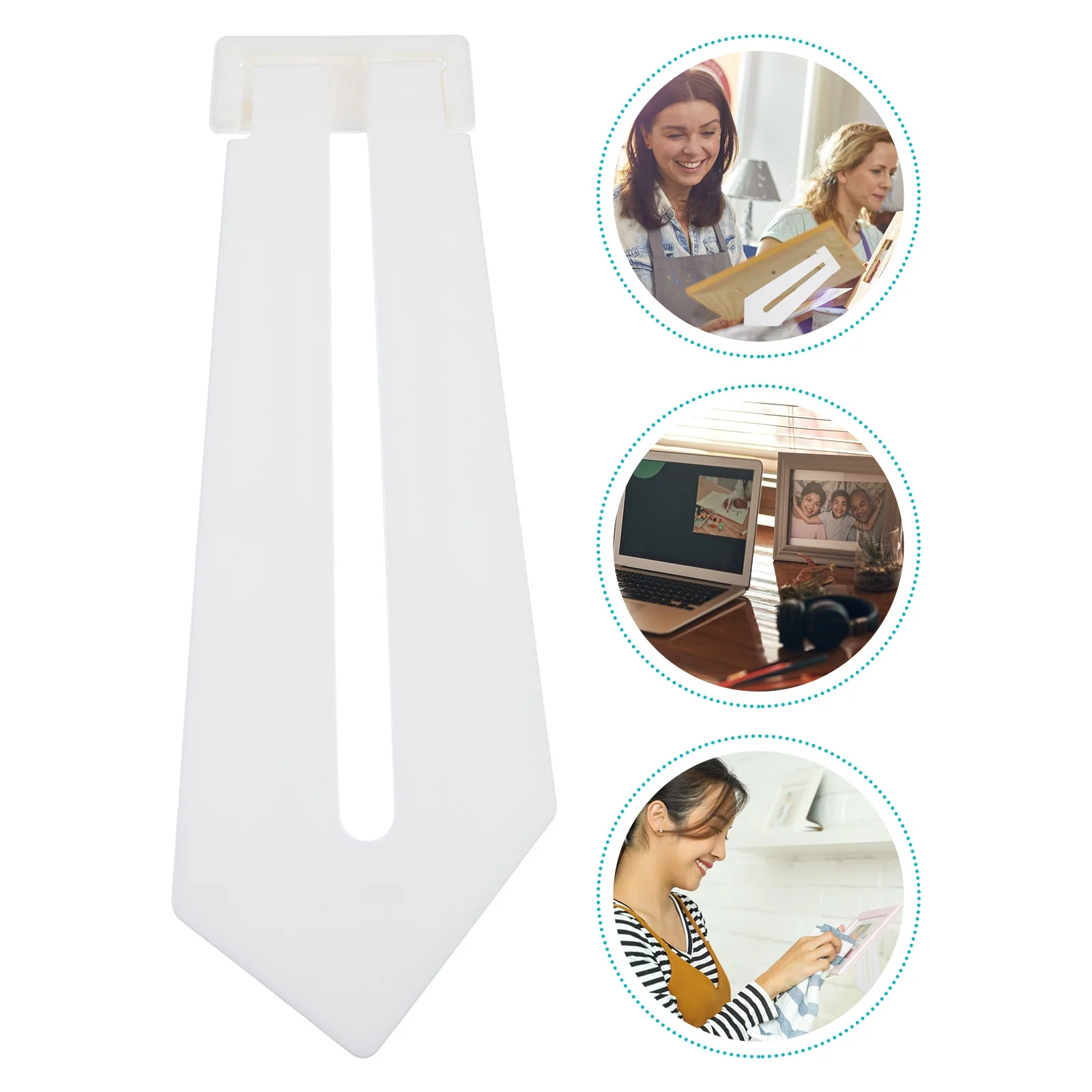 

12 Pcs Photo Frame Racks Picture Holder Desktop Organizer Supports Brackets Holders