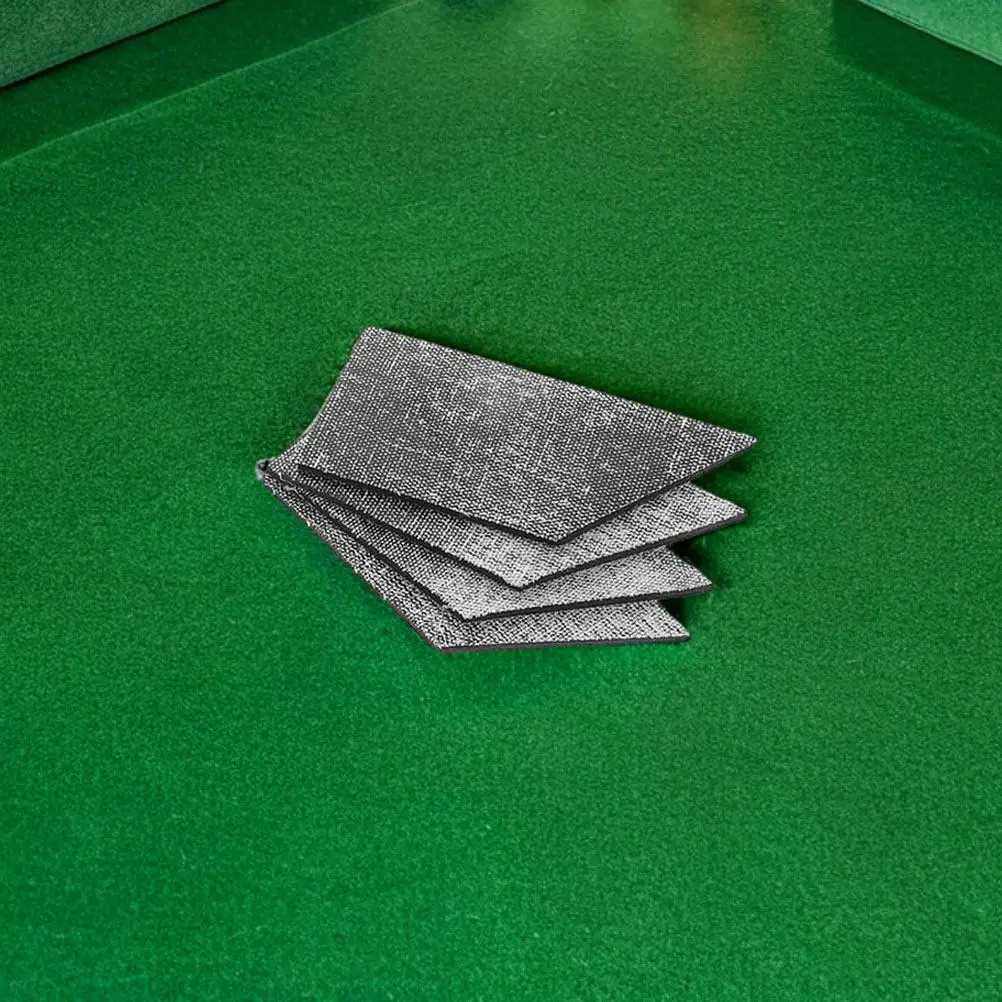 

24Pcs Billiard Table Cushion Facings Rubber Pads Edge Protection Pool Table Rail Cushion Replacement Parts Bumper Pads