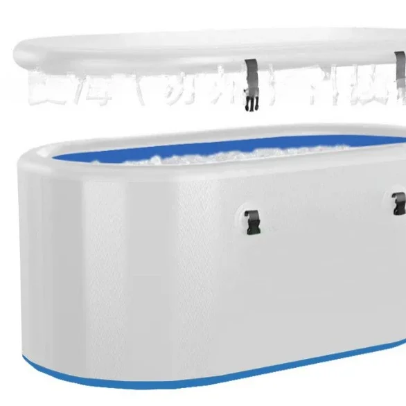 Brushed sink, inflatable ice tub, home relieves muscle soreness and restores the body