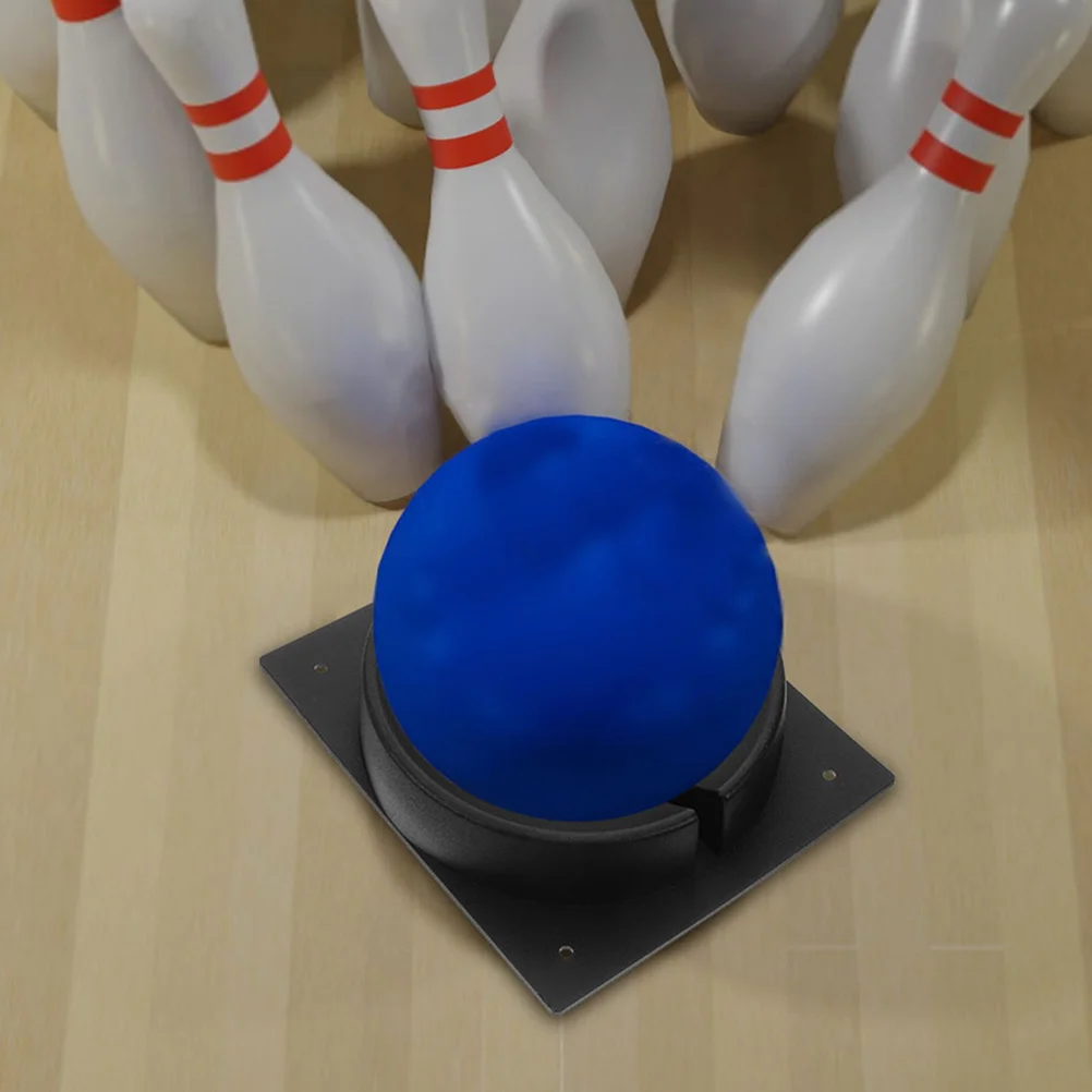 2 قطعة من البلاستيك العالمي كرة البولينج قاعدة عرض رف تخزين الكرة القوية للمعدات الرياضية وتنظيم الصالة الرياضية #3