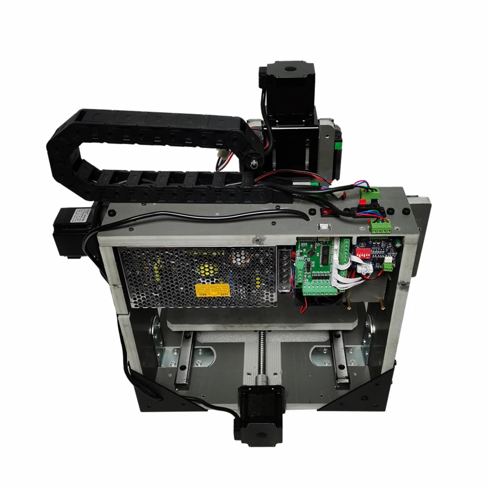 Fai da te Mini CNC 3020 Fresatrice per incisione in PVC 5 assi per perforazione PCB Taglierina per intaglio del legno Router in alluminio a 4 assi Porta USB da 500 W