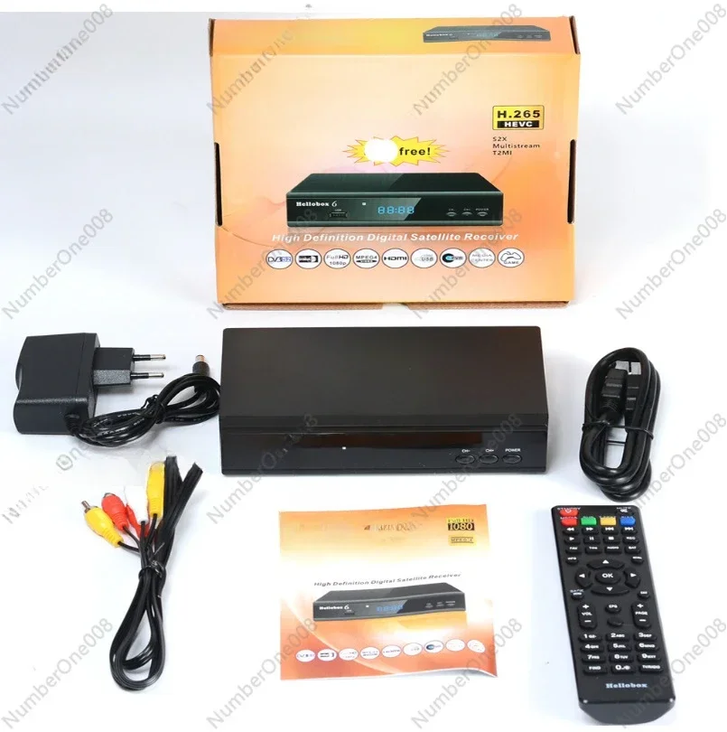

Wifi Decoder H.265 DVB-S2/S2X Set-top Box FTA